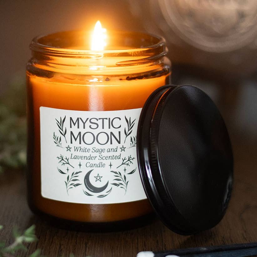 Mystic Sage and Lavender scented candle